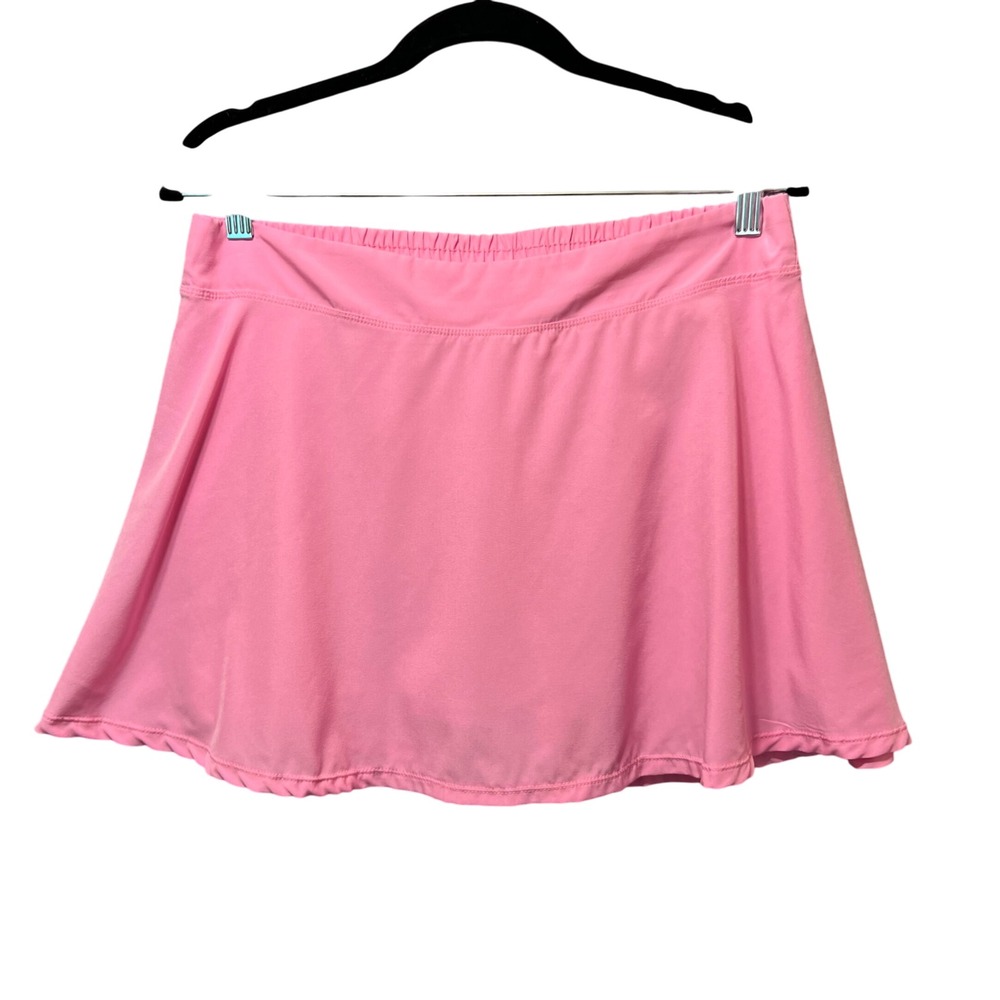 Olivia Sport Pink Skort Size‎ L Athletic Tennis Skirt Shorts Y2K Activewear
